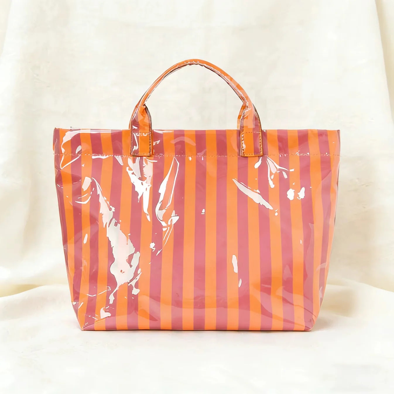 Waterproof Striped Beach Tote