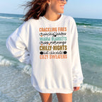 Crackling Fires & Cozy Sweaters Sweatshirt
