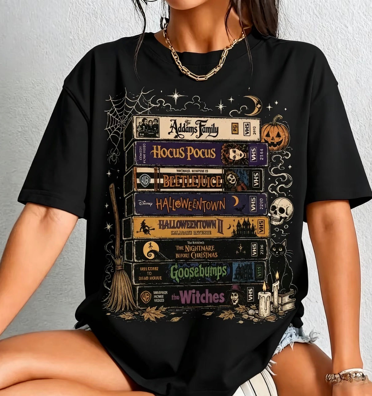 Vintage Halloween Movie Tee