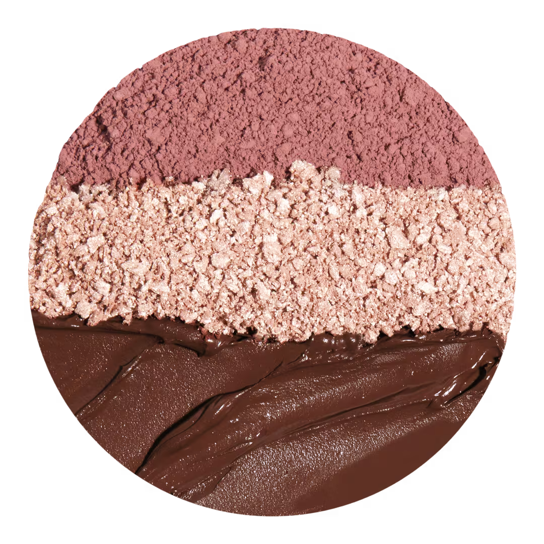 Kaja Play Bento Cream Bronzer, Powder Blush & Highlighter Trio | Dolce Cappuccino