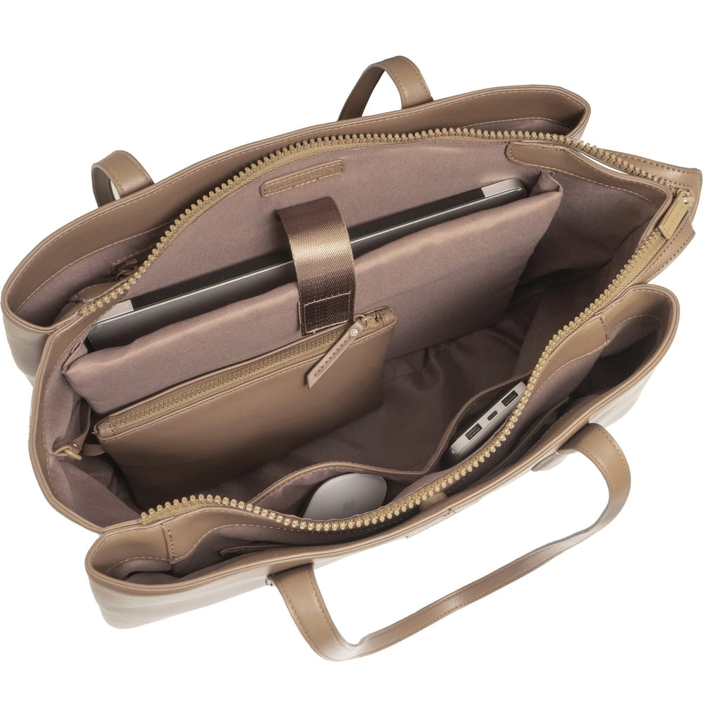 Commuter Triple-Compartment Workbook Tote