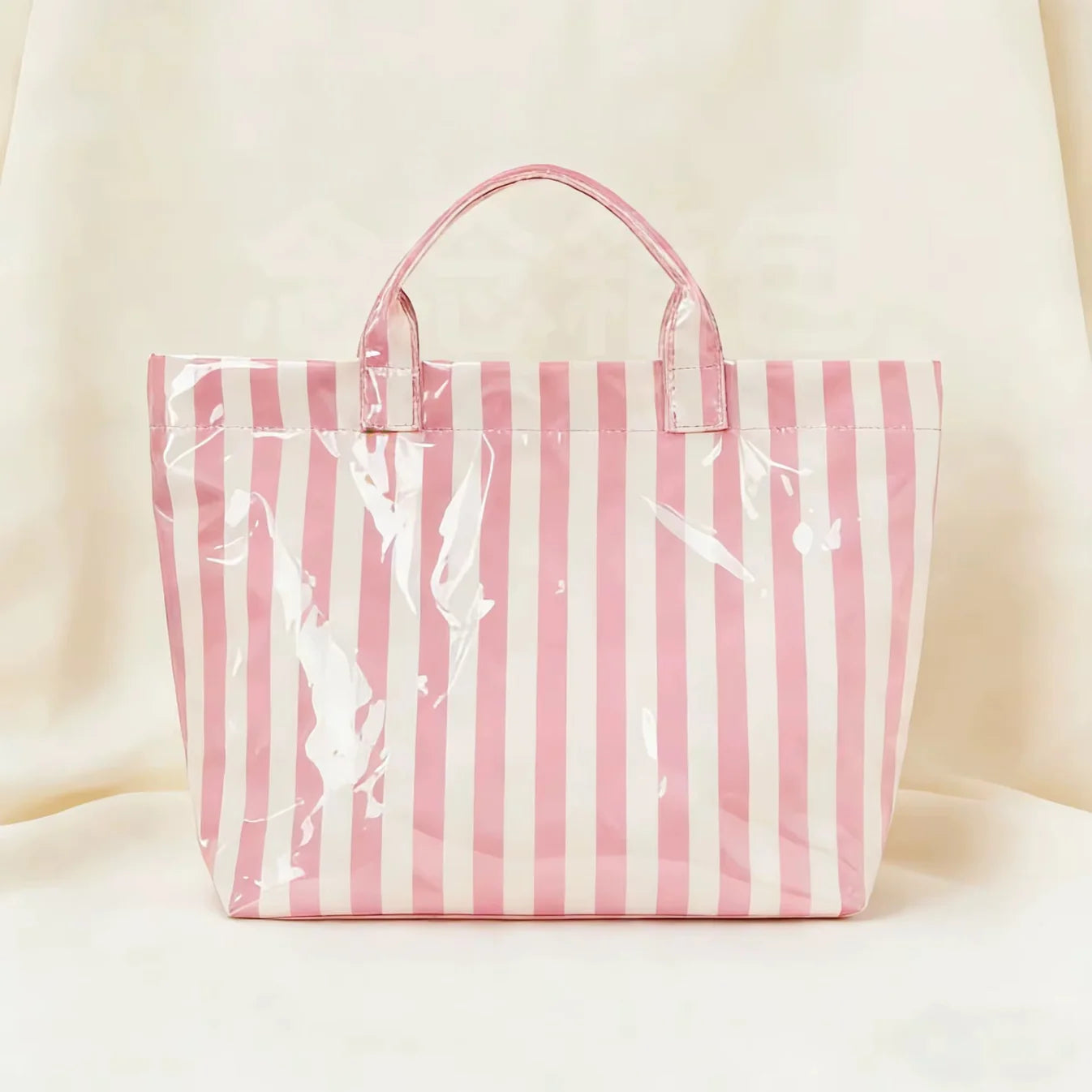 Waterproof Striped Beach Tote