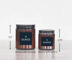 Fall Amber Candles