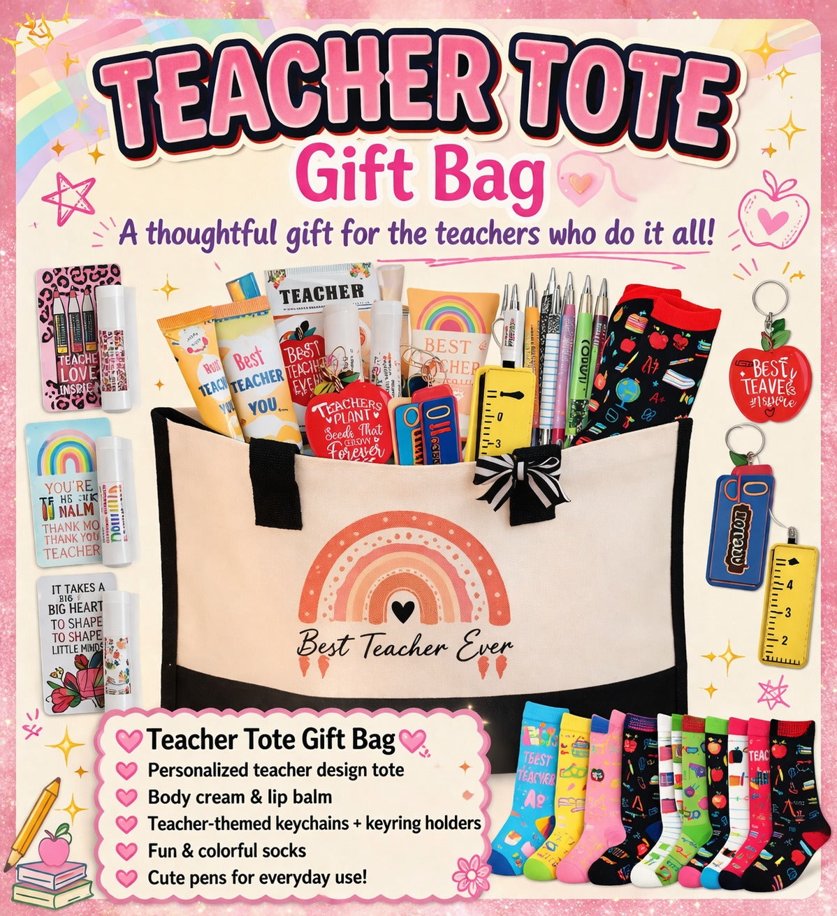 Teacher Tote Gift Bag