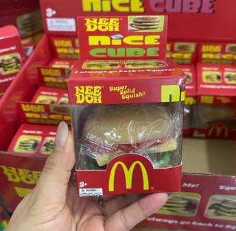 McD Hamburger Squishy