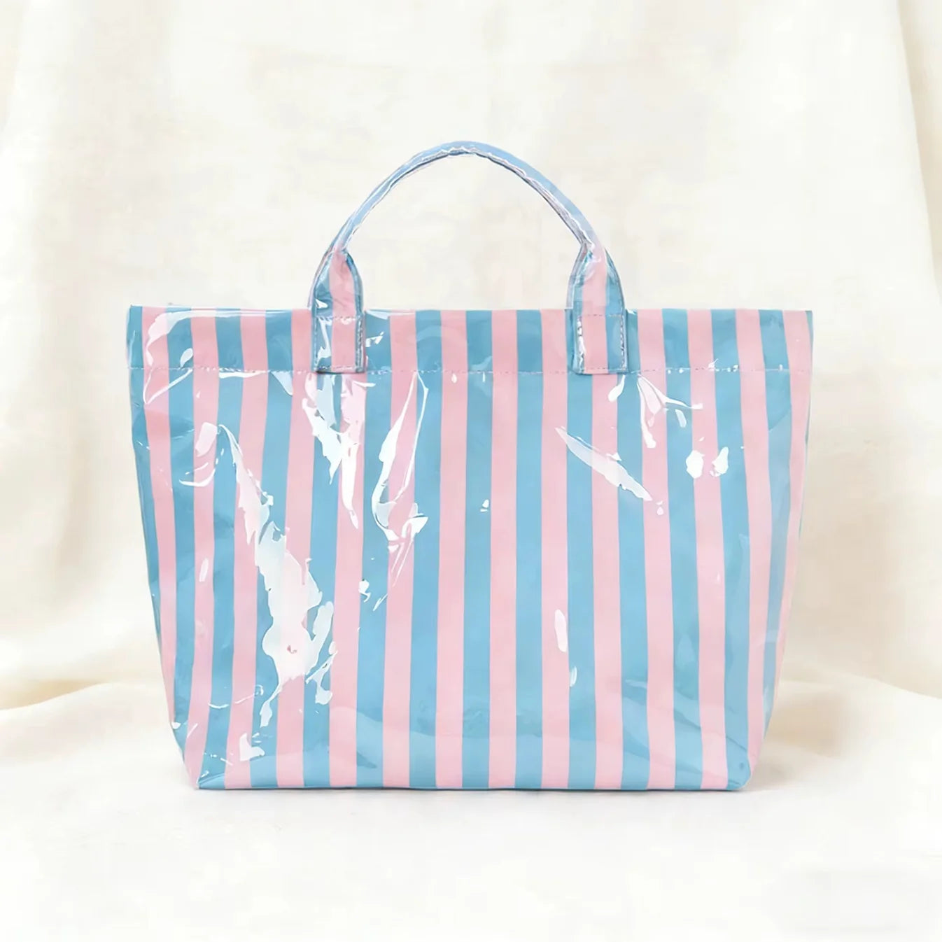 Waterproof Striped Beach Tote