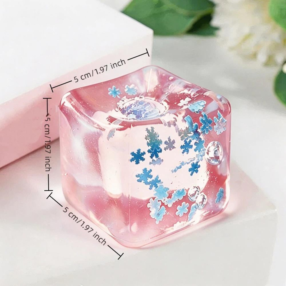 Snowflake Cube Squishy
