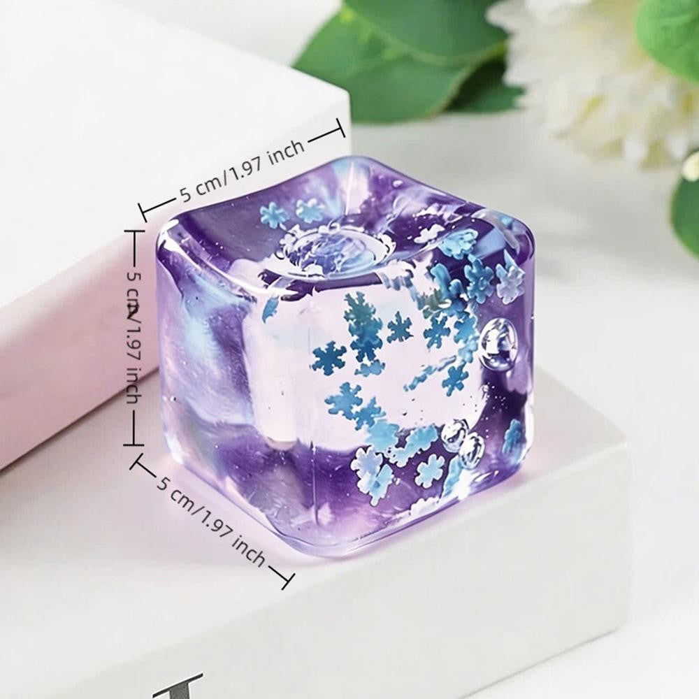 Snowflake Cube Squishy