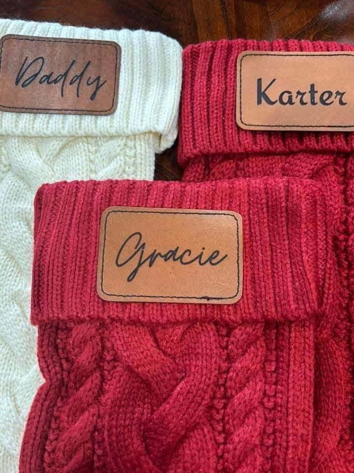 Personalized Engraved Stockings