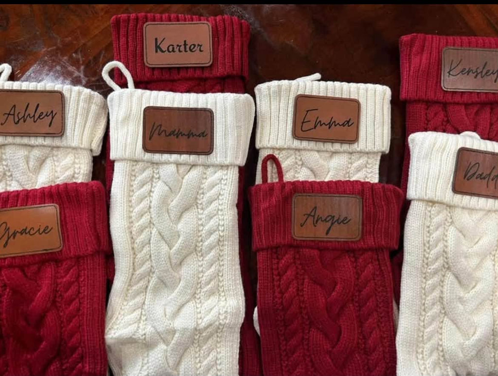 Personalized Engraved Stockings