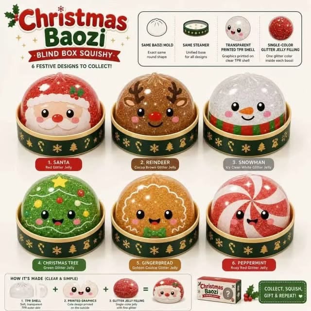 Festive Dumpling - Orbeez Filled