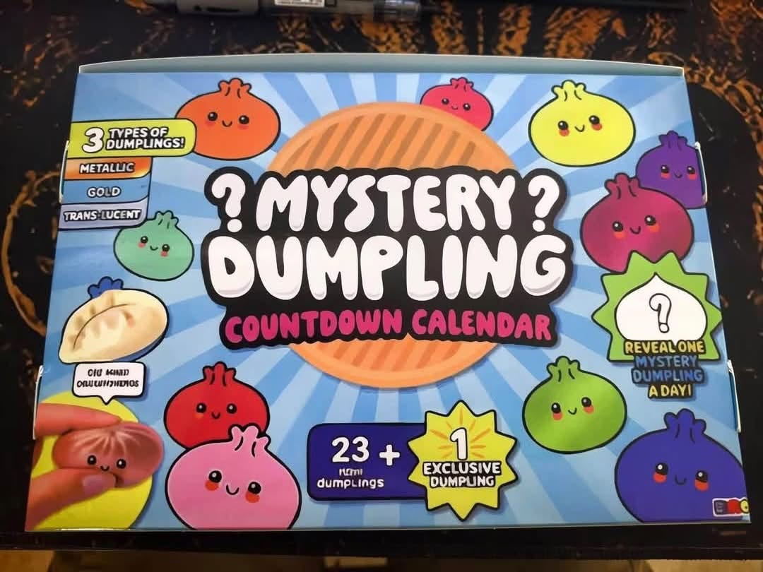 Mystery Dumpling Countdown Calendar