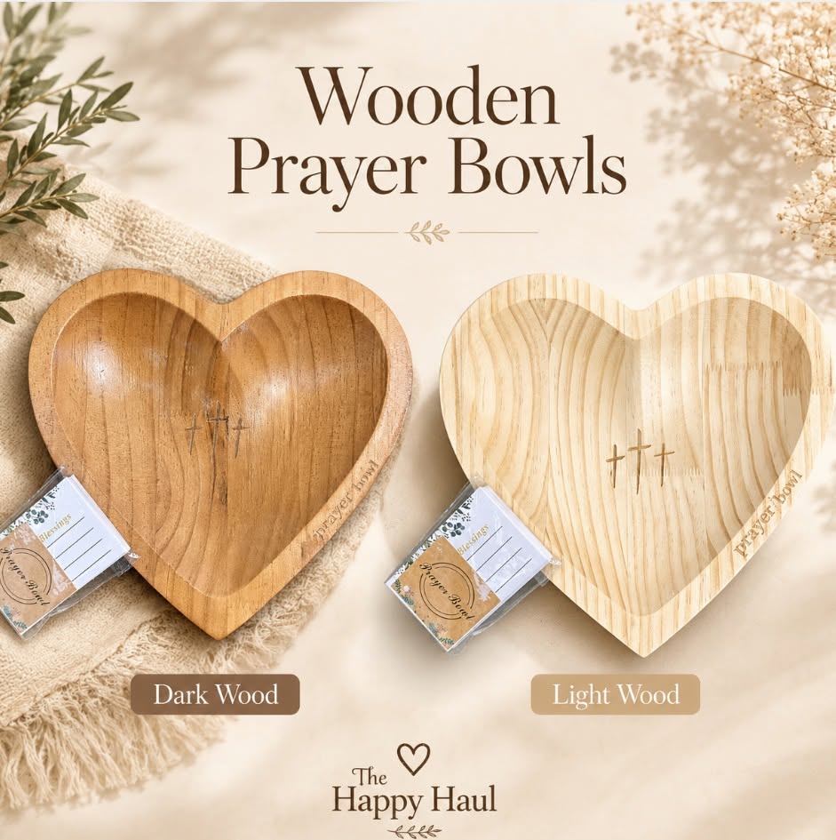 Wooden Prayer Bowl