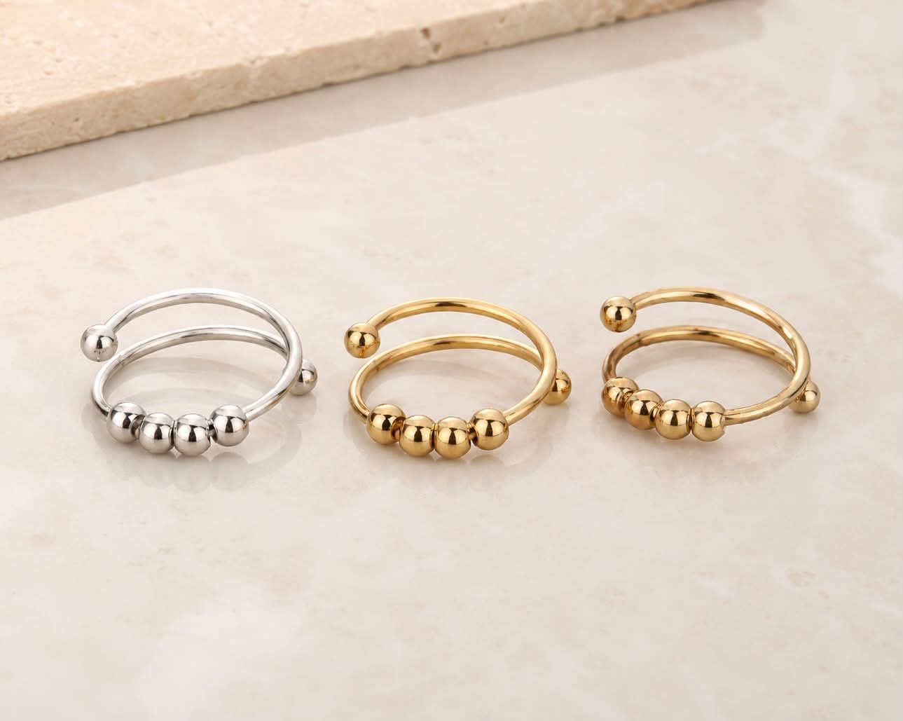 Waterproof Anxiety Rings