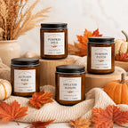 Fall Amber Candles