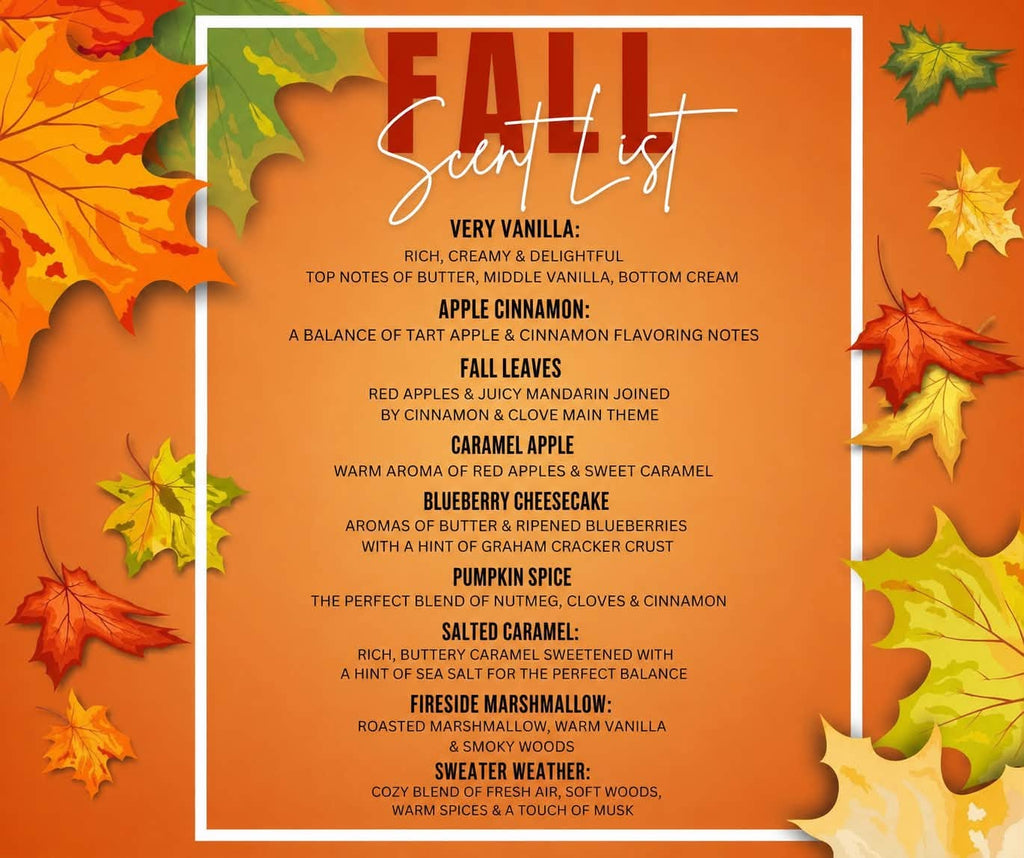Fall Scents: Room and Linen Spray