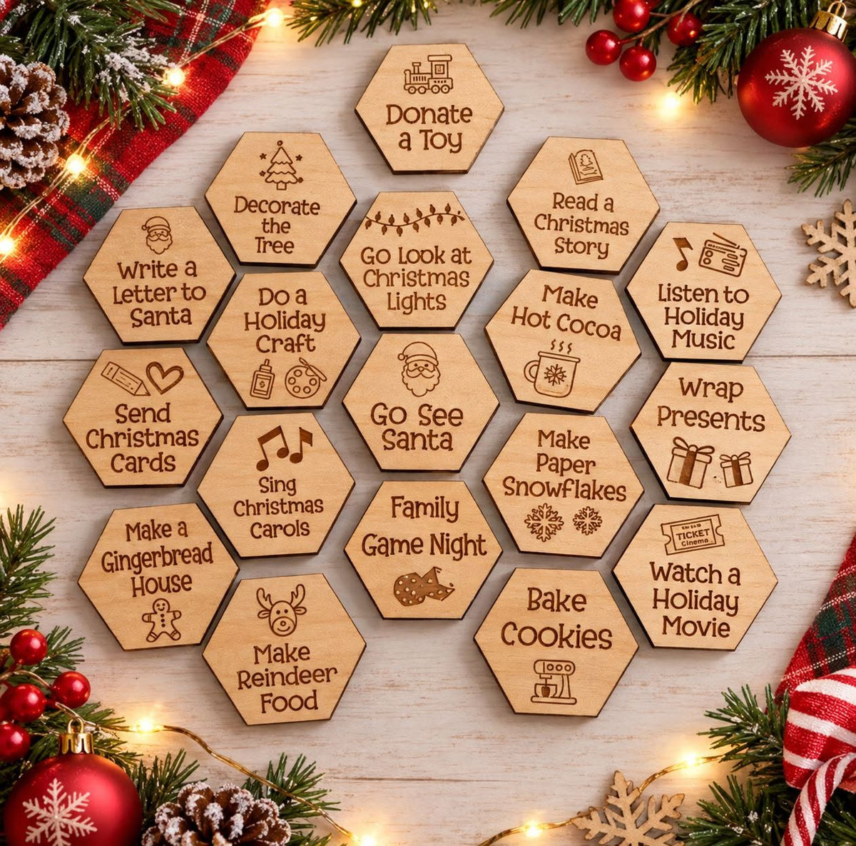 Christmas Activity Tokens