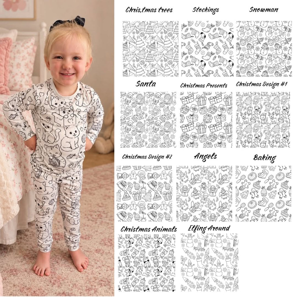 The Color Me Cozy Pajama Collection