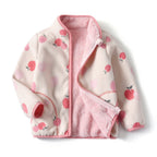 Boys and Girls Fuzzy Full Zip Shacket