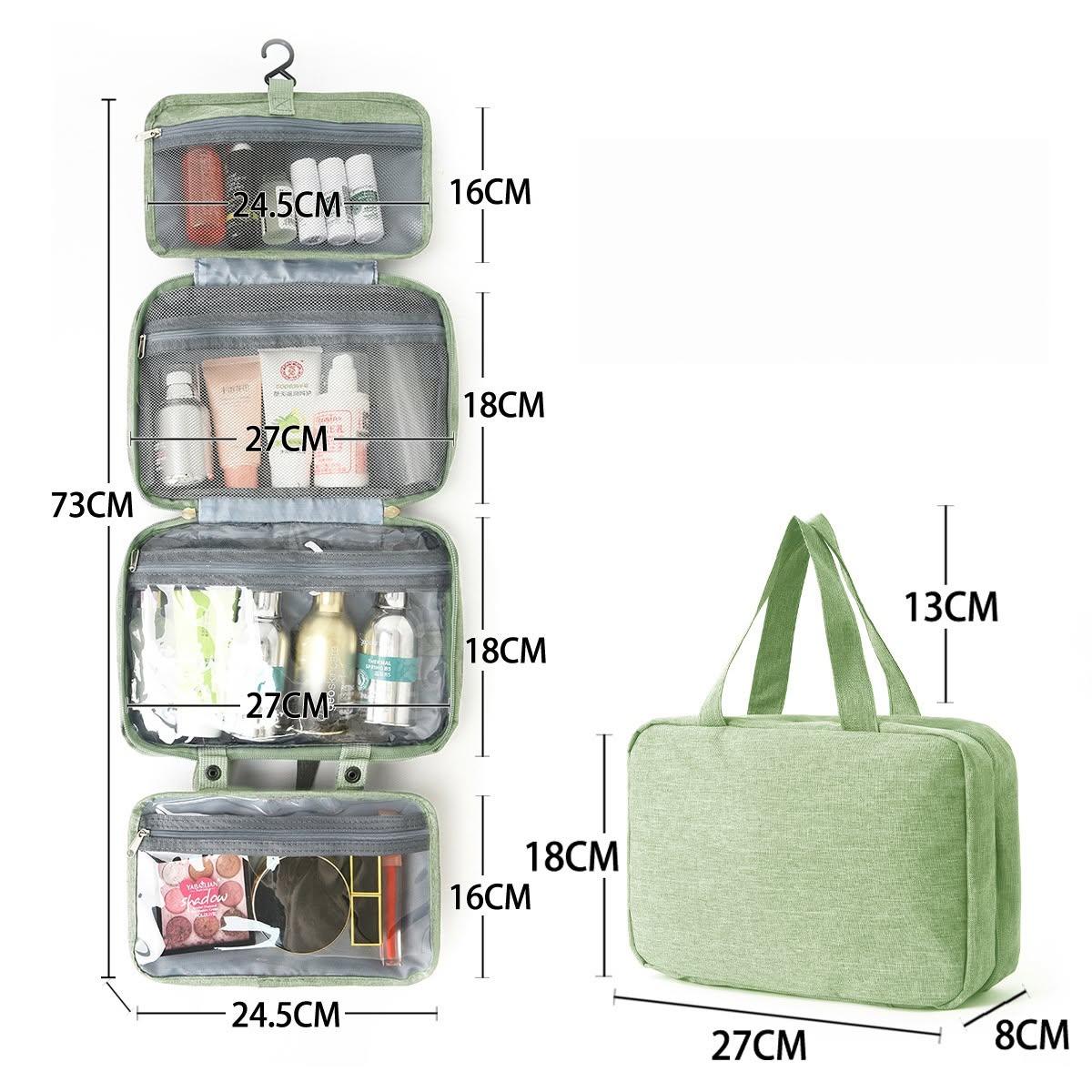 The Haven Hanging Travel Organizer