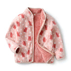 Boys and Girls Fuzzy Full Zip Shacket