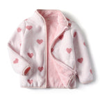 Boys and Girls Fuzzy Full Zip Shacket