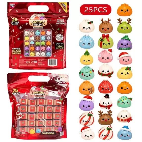 Christmas Edition: MICRO Mystery Dumpling 25 Pack
