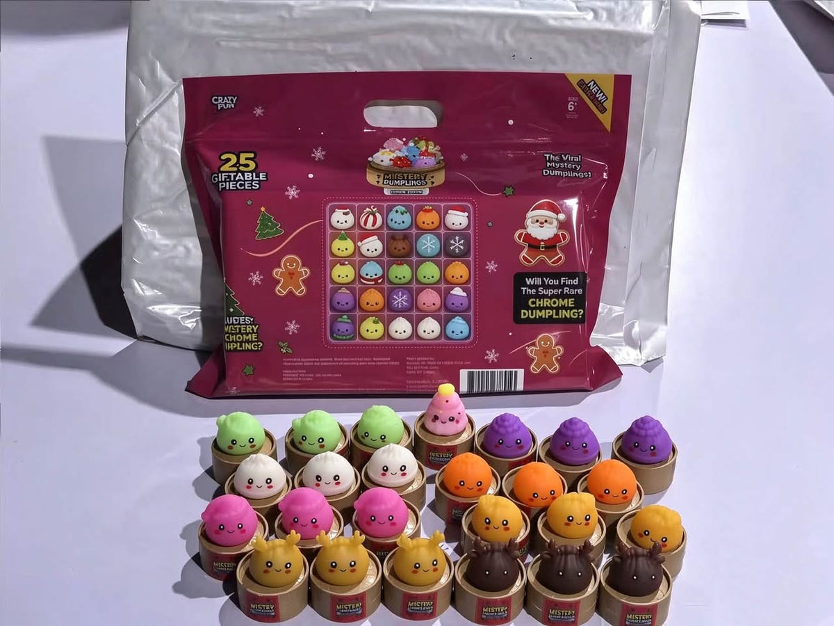 Christmas Edition: MICRO Mystery Dumpling 25 Pack
