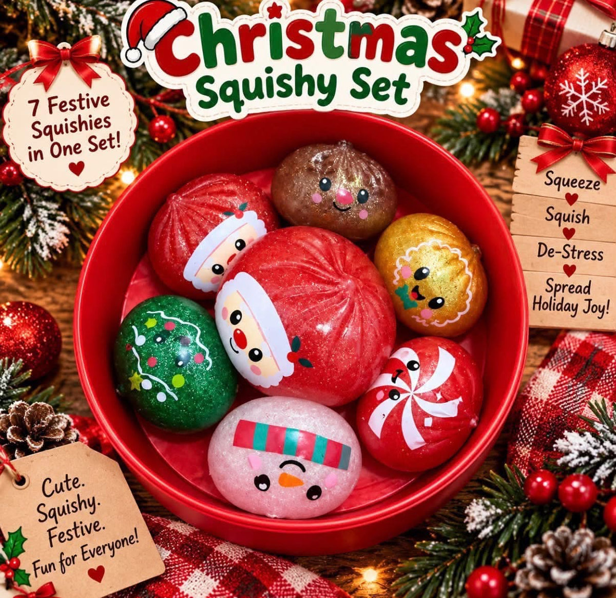 Christmas Dumpling 7pc Set