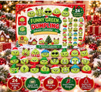 Funny Green Guy Advent Calendar
