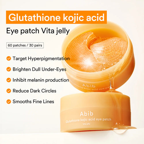 Abib Glutathione kojic acid eye patch Vita jelly