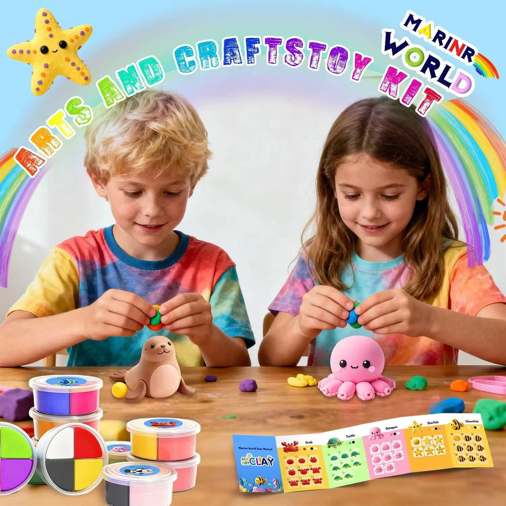 Air Dry Clay Kits | Animal or Ocean