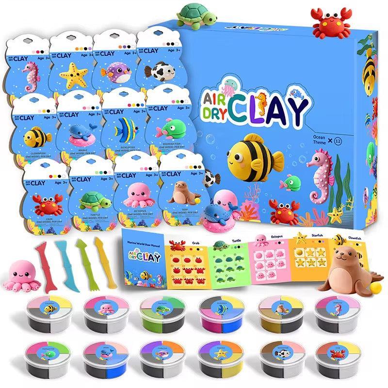 Air Dry Clay Kits | Animal or Ocean