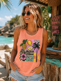 Beach Vibes Collage CC Tank