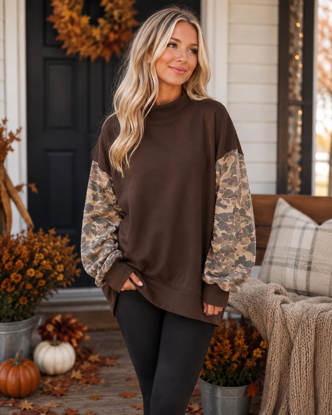 The Briarwood Camo Pullover