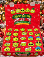 Funny Green Guy Advent Calendar