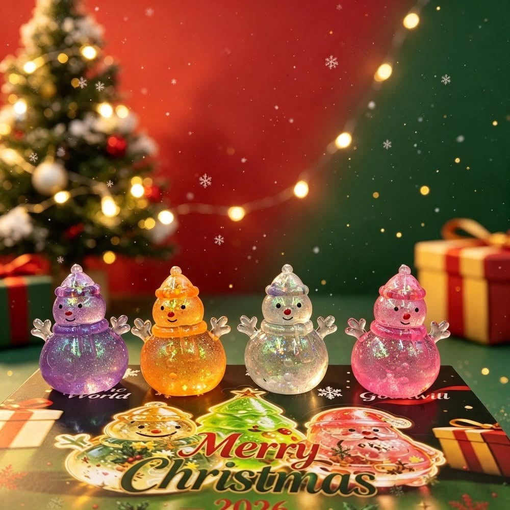 Glitter Christmas Squishies