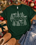 I Will Praise Him Trees And Bows Tee