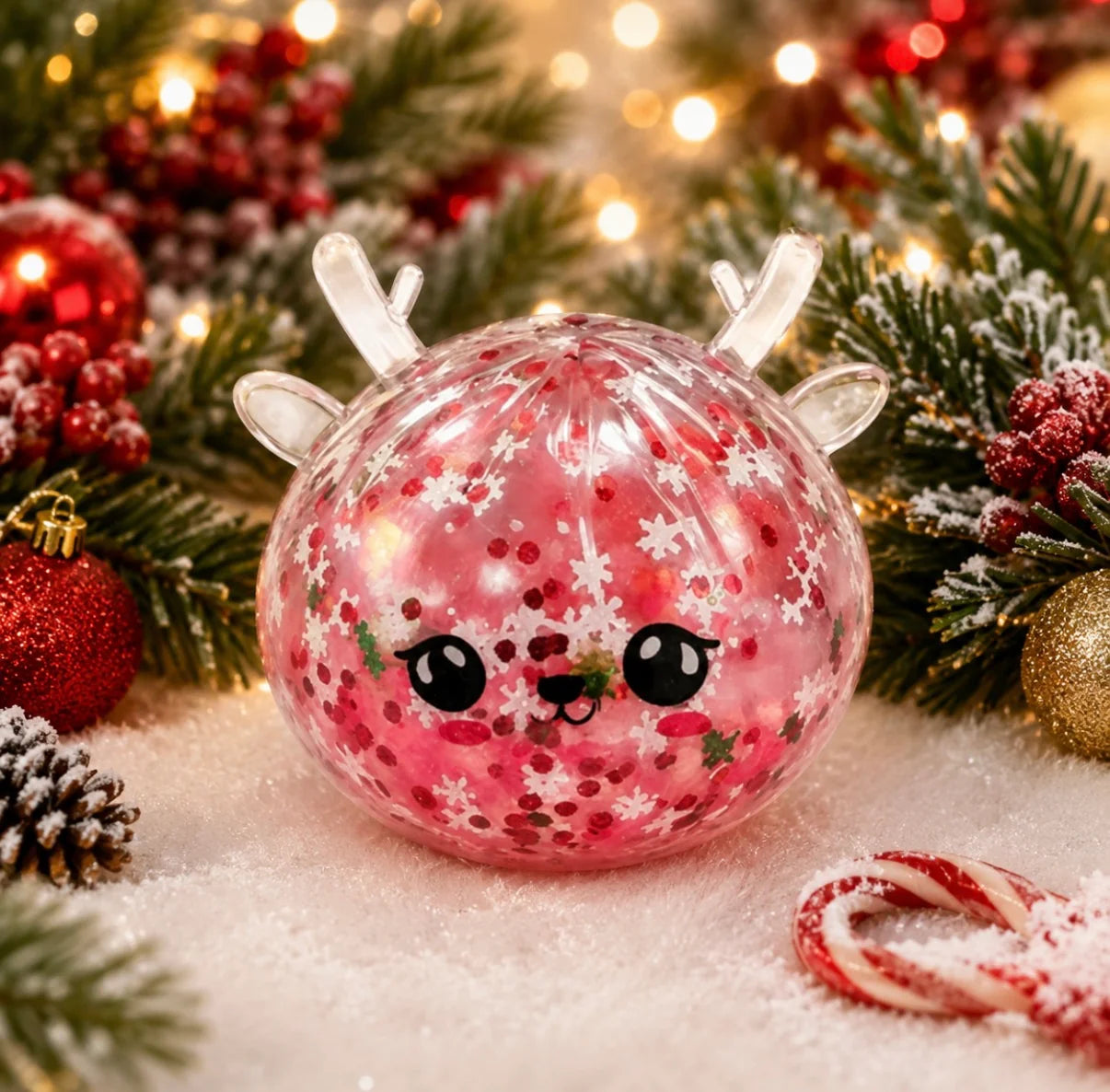 Reindeer Beaded Mini Dumplings