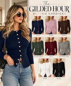 The Gilded Hour Cardigan