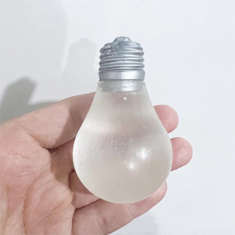 Glow In the Dark Light Bulb Squishy