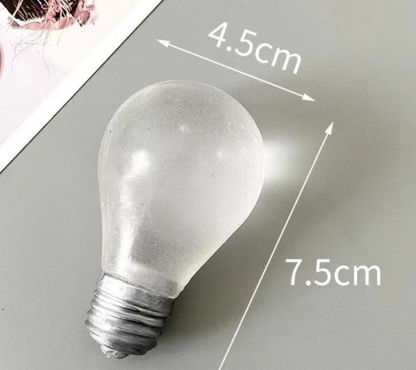 Glow In the Dark Light Bulb Squishy