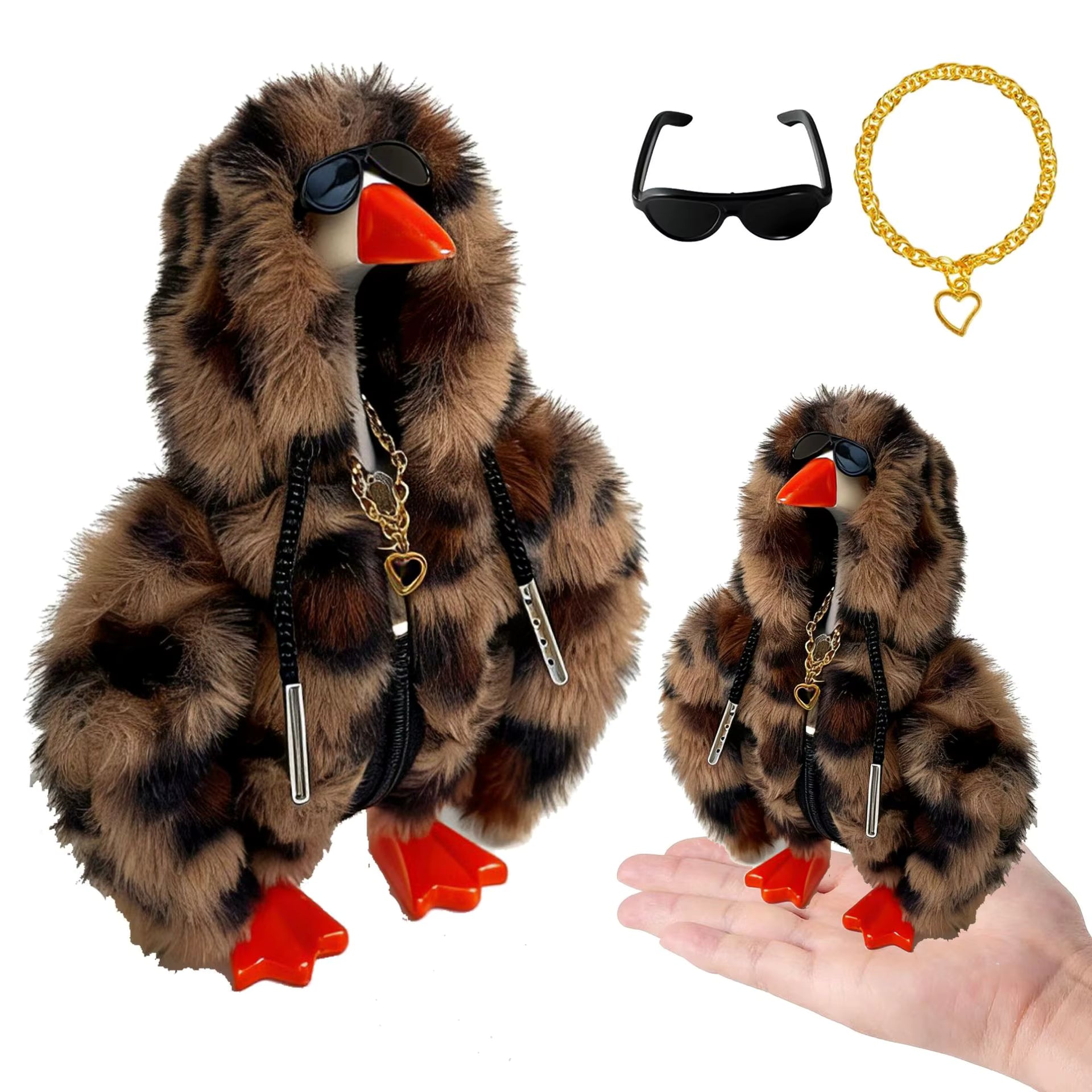 Desk Goose | Fuzzy Hoodie Collectio