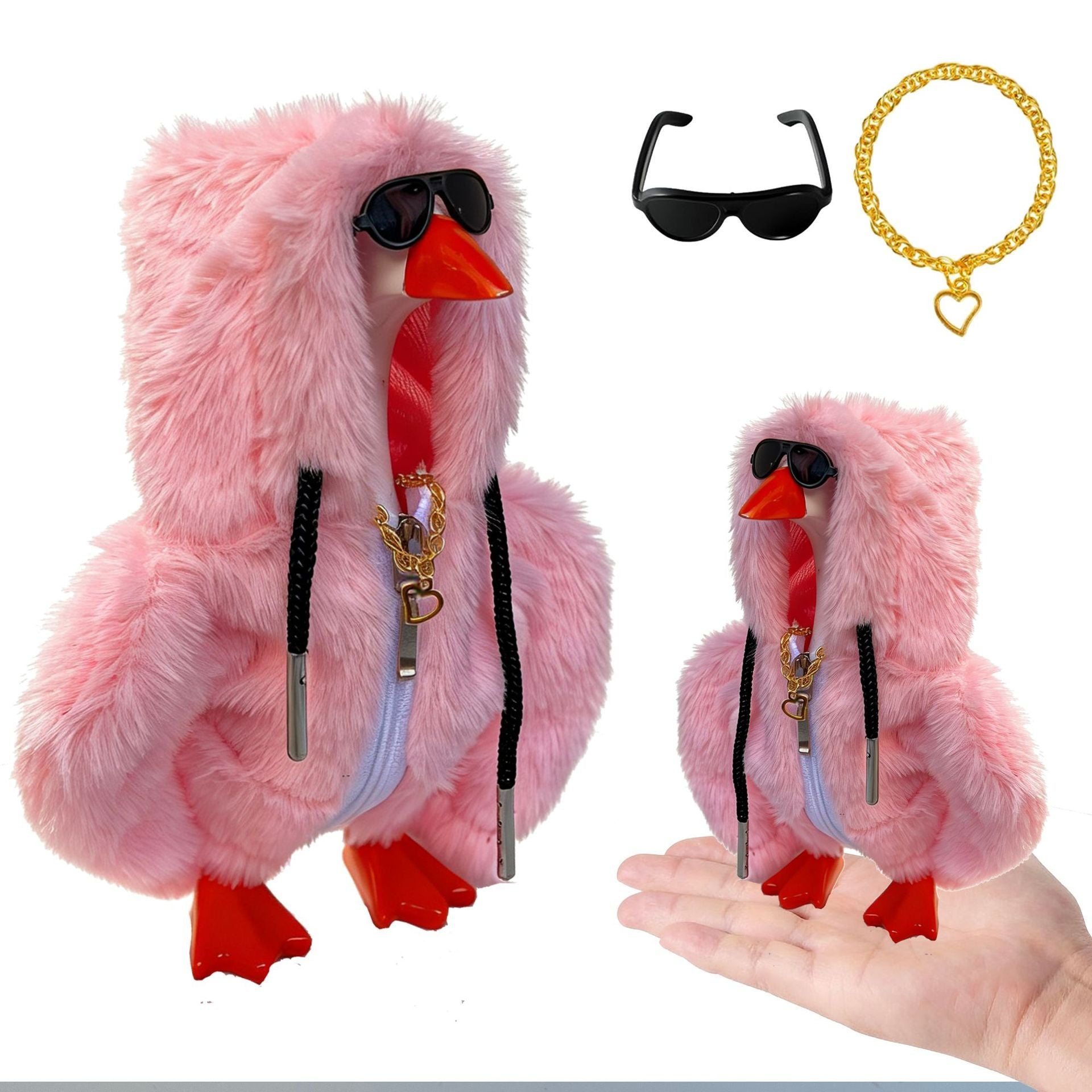 Desk Goose | Fuzzy Hoodie Collectio