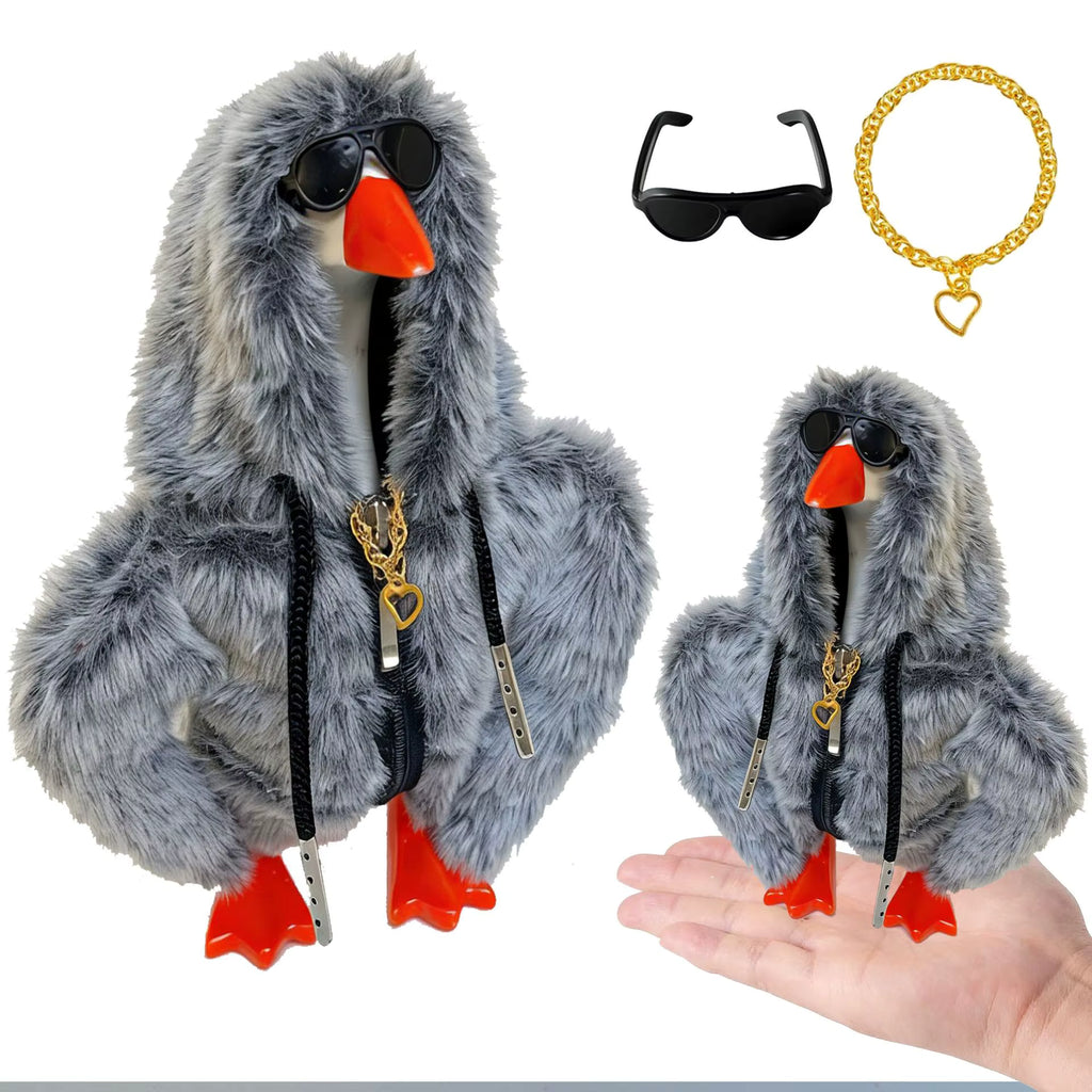 Desk Goose | Fuzzy Hoodie Collectio