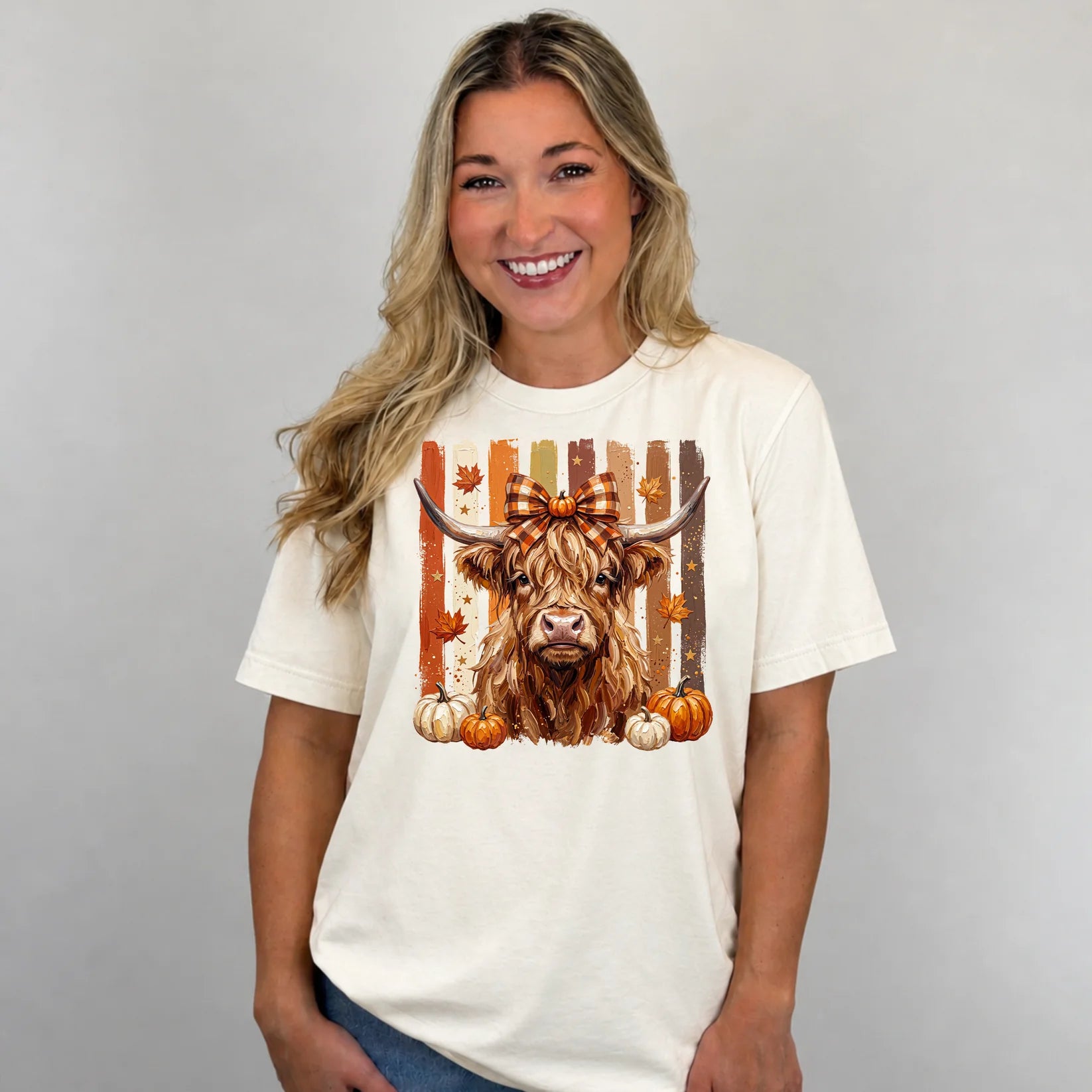 Highland Cow Fall