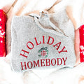 Holiday Homebody Hoodie (fully embroidered)