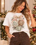Holly Jolly Leopard Tee