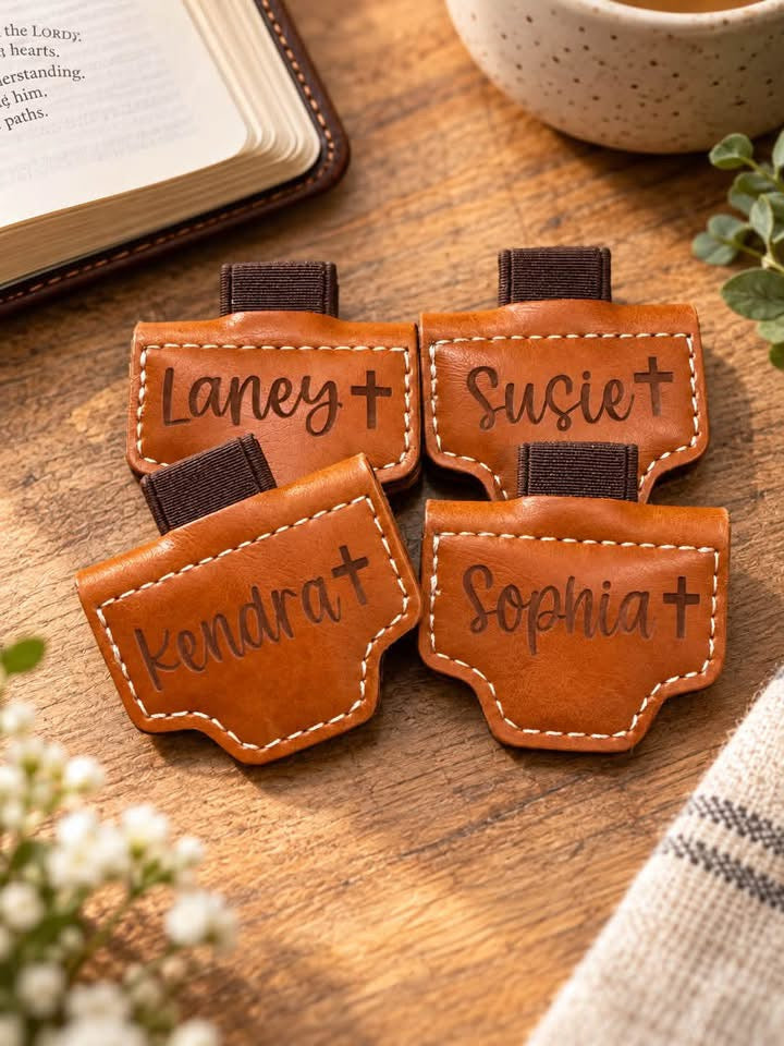 Engraved Magnetic Bookmarks