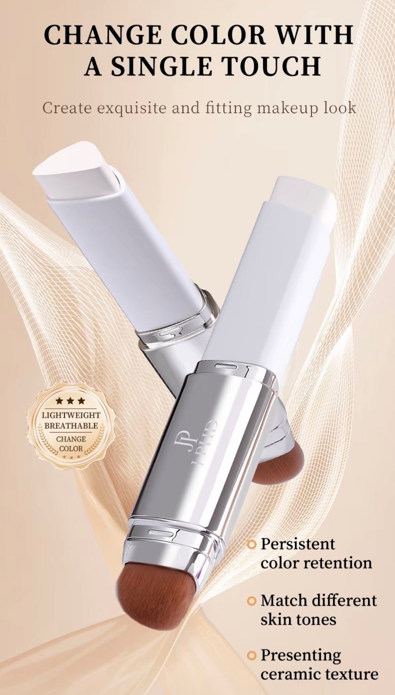 Korean Color Changing Foundation Stick